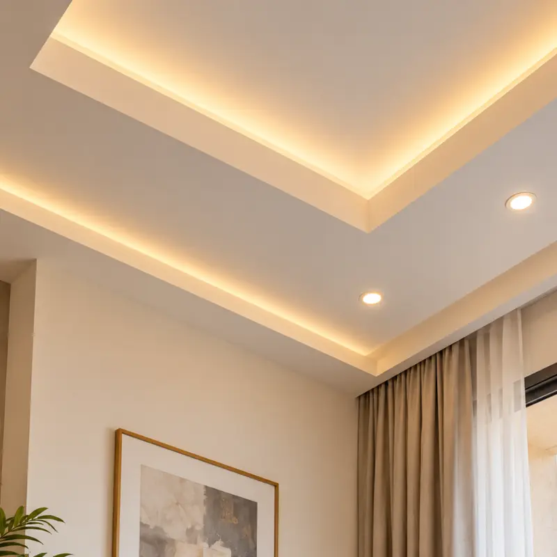 Plafond terminé