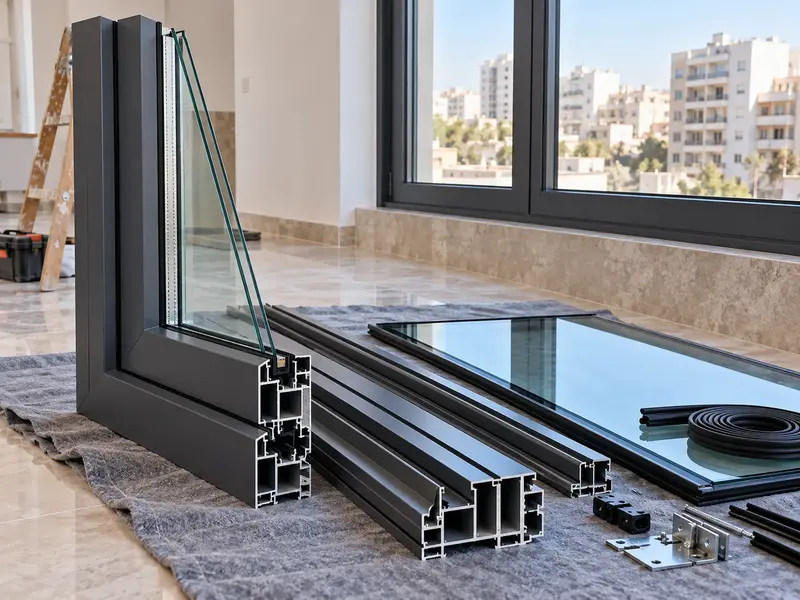 Profilés et vitrages sur mesure