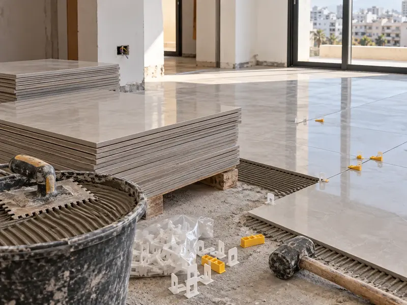 Carreaux et croisillons